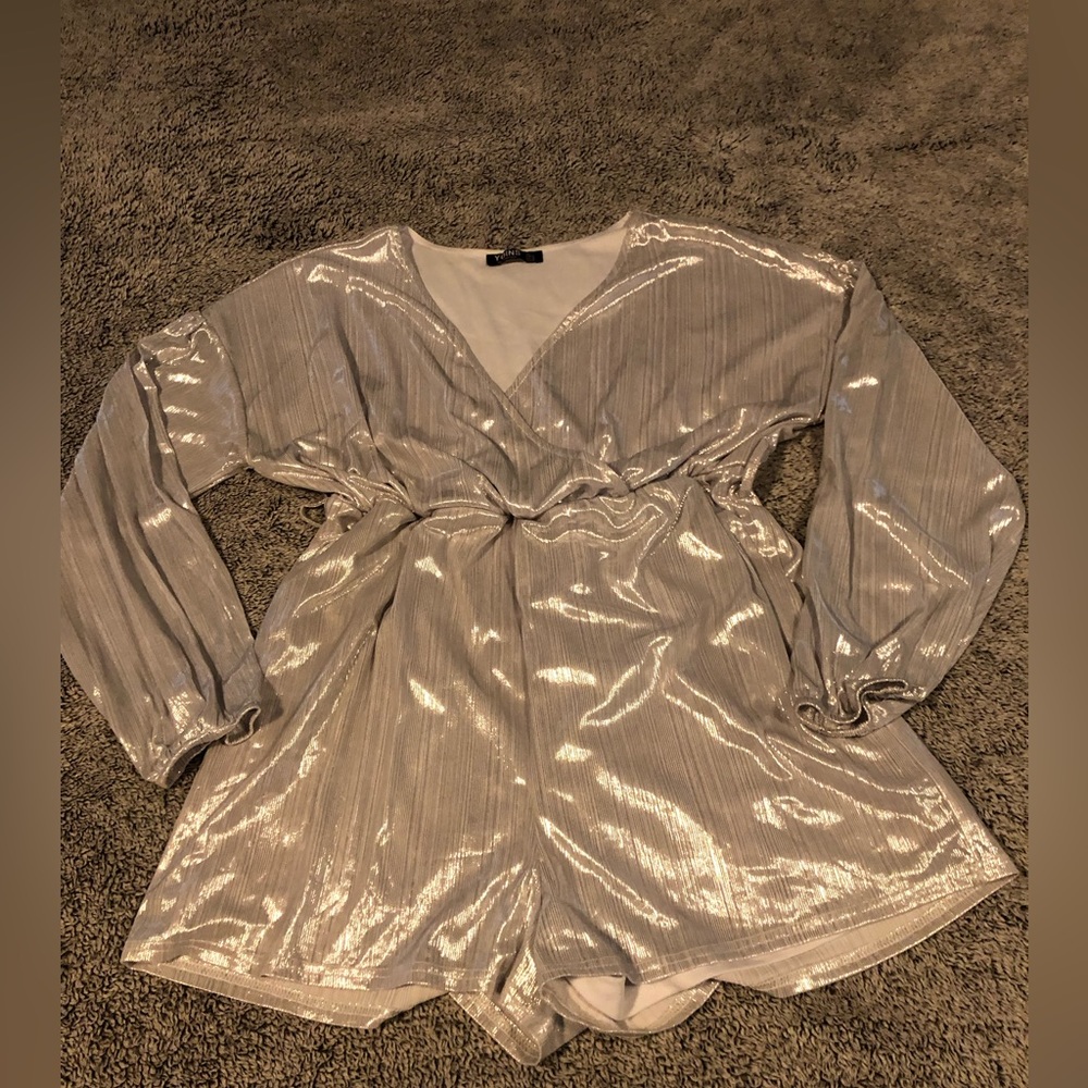 Silver Romper